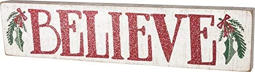 By Kathy 35940 Absorbent Stone Coaster Set, Believe 6 By Kathy 35940 Absorbent Stone Coaster Set, Believe - Image 4