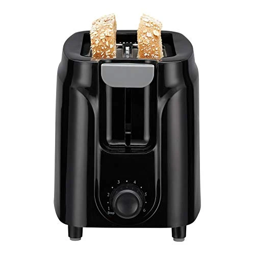 2-Slice Toaster, Black 3 2-Slice Toaster, Black