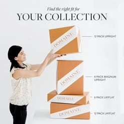 Wine Storage Boxes - Upright Style - 12 Bottle 750 ML (QTY: 10 Boxes) -Wilton Shop 41tPJYXbqWL