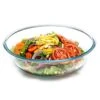 6 Quart Mixing Bowl, Extra Large Glass Salad Bowl For Kitchen