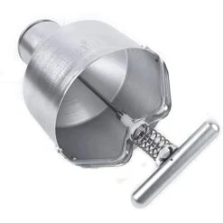 Manual Doughnut Depositor, Mini Donut Maker Dropper Hopper Plunger Dough Batter Dispenser With Stand Holder, 6 Thicknesses Adjustment 13 Manual Doughnut Depositor, Mini Donut Maker Dropper Hopper Plunger Dough Batter Dispenser With Stand Holder, 6 Thicknesses Adjustment -Wilton Shop 41tdMT6j2JL