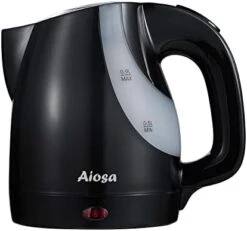 Mini Electric Kettle 0.9L,Kettle Water Boiler,Portable Tea Kettles With Auto Shut Off,Travel Kettle,Personal Kettle,Aiosa Electric Kettle(Black) -Wilton Shop 41tg7gKr4cL. AC