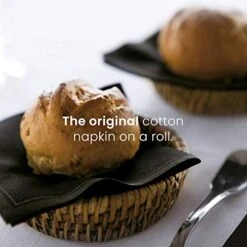 Linen Reusable Luncheon Napkins 7.9x7.9 In (20 Napkins, Cream) -Wilton Shop 41thyTvrXJL