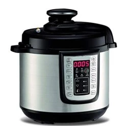 N/A Pressure Cooker With Stainless Steel Pot, Steamer Basket, Instant Access To Recipe App. Pressure Cook, Slow Cook, Sauté, Rice Cooker, Yogurt, Steam -Wilton Shop 41tlybwJhVL 1