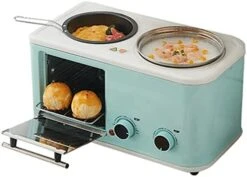 Mbj Bread Maker 3 In 1 Breakfast Maker Bread Toaster For Sandwiches Maker Electric Mini Oven Multifunctional Pancake Maker Frying Pan Machine (Color : Grass Green) 12 Mbj Bread Maker 3 In 1 Breakfast Maker Bread Toaster For Sandwiches Maker Electric Mini Oven Multifunctional Pancake Maker Frying Pan Machine (Color : Grass Green) -Wilton Shop 41ttj8cF1vL. AC