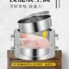 WAZTT Three Layer Thickened Steamer Pot Stainless Steel Large Capacity Steam Boilers Household Cooking Cookware (Color : 28CM Two Layers)