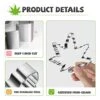 EEKLEAF Large Cookie Cutters DIY Accessories Stainless Steel Cookie Press, Pancake Mold, Mini Cookies Stamps, Brownie Cutter, Gifts For Men & Women (Set Of 3 PCS - Leaf Shape) -Wilton Shop 41u4N7QV8jL