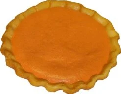 Pumpkin Pie Plain Artificial Fake Pie