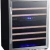 CWR462DZ 24 Inch Wide 46 Bottle Built-In Wine Cooler With Dual Cooling Zones -Wilton Shop 41uIvdwELRL
