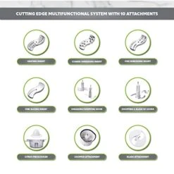 Braun FP3020 12 Cup Food Processor Ultra Quiet Powerful Motor, Includes 7 Attachment Blades + Chopper And Citrus Juicer , Made In Europe With German Engineering -Wilton Shop 41uKJppr9fL