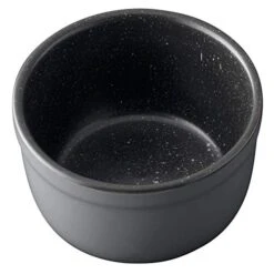 BergHOFF HOFF GEM Stone Set Of 4pc Ramekin 3.5"x 3.5" 0.23 Qt. Round Black Even Baking Matt Enamel Finish Oven, Microwave & Dishwasher Safe 12 BergHOFF HOFF GEM Stone Set Of 4pc Ramekin 3.5"x 3.5" 0.23 Qt. Round Black Even Baking Matt Enamel Finish Oven, Microwave & Dishwasher Safe -Wilton Shop 41uXo1pG89L