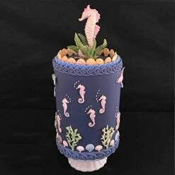 4-Hole Sizes Cute Seahorses Shapes DIY 3D Silicone Mold Making Ice Blocks Candy Fondant Chocolates Soaps Cakes Mousse Jelly Candles Decorating -Wilton Shop 41uZFBNf56L