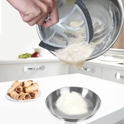 Ucho Flex Edge Beater For Kitchen Aid Tilt-Head Stand Mixer 4.5-5 Quart Bowls, Kitchenaid Mixer Attachment, Lead-free Food Grade TPU Flat Beater Paddle With BPA-free Silicone Edge Bowl Scraper -Wilton Shop 41ula2uUmGL