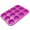 Muffin Tin With Structure, Baking Tray For 12 Muffins, Super Non-Stick Traybake, Coated Cake Tin, Loaf And Muffin Mould, Bakeware, Dimensions: 35.5 X 27 X 3 Cm, Colour: Bright Pink -Wilton Shop 41uwEMsvncS