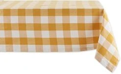 Buffalo Check Collection, Classic Farmhouse Tablecloth, Tablecloth, 70" Round, Black & White -Wilton Shop 41v9ac8hhoL. AC