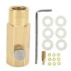 CO2 Refill Adapter, CO2 Cylinder Refill Adapter Brass Low Temperature Available Filling Tank Adapter For Soda Bottle -Wilton Shop 41vA5oocV3L 2