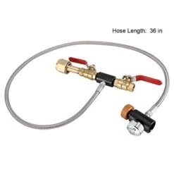CGA-320 CO2 Cylinder Refill Adapter CO2 Refills Adapter With Hose For Filling Soda Tank (36 Inches Long Without Pressure Gauge) (Size : 24 Inches Long With Pressure Gauge) 16 CGA-320 CO2 Cylinder Refill Adapter CO2 Refills Adapter With Hose For Filling Soda Tank (36 Inches Long Without Pressure Gauge) (Size : 24 Inches Long With Pressure Gauge) -Wilton Shop 41vVyYnOEyL 2