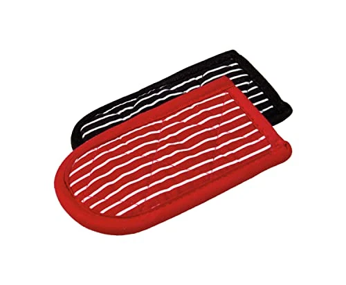 Lodge Striped Hot Handle Holders/Mitts, Set Of 2 3 Lodge Striped Hot Handle Holders/Mitts, Set Of 2
