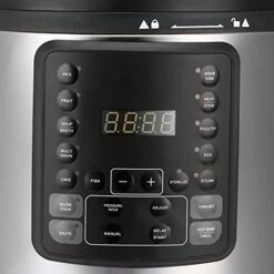 Lectric Pressure Cooker, 6L Capacity Multifunction Slow Cooker, Built‑in Preheat Function, For Kitchen Utensils 10 Lectric Pressure Cooker, 6L Capacity Multifunction Slow Cooker, Built‑in Preheat Function, For Kitchen Utensils -Wilton Shop 41vs02TxHeS