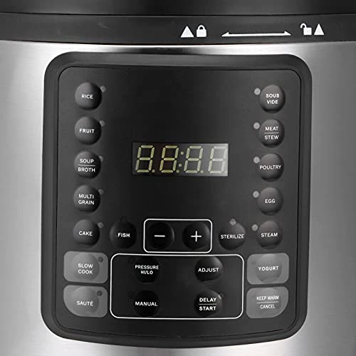 Lectric Pressure Cooker, 6L Capacity Multifunction Slow Cooker, Built‑in Preheat Function, For Kitchen Utensils 4 Lectric Pressure Cooker, 6L Capacity Multifunction Slow Cooker, Built‑in Preheat Function, For Kitchen Utensils - Image 2