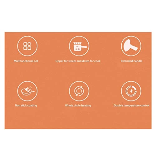 1.8L Electric Hot Pot Green, Electric Pot, Ramen Cooker, Electric Noodle Cooker, Multifunctional Mini Non Stick Pot For Noodles,Pasta,Dumplings,Soup,Porridge(US Plug 110V) 7 1.8L Electric Hot Pot Green, Electric Pot, Ramen Cooker, Electric Noodle Cooker, Multifunctional Mini Non Stick Pot For Noodles,Pasta,Dumplings,Soup,Porridge(US Plug 110V) - Image 5