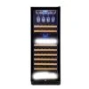 Wine Cooler High Repurchase Dual Zone Glass Wine Bottle Cooler Wine Fridge For Sale