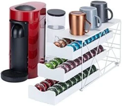 Flagship For Nespresso Pod Holder Drawer Large Mullti Tier Coffee Pod Holder Vertuo (4 Tier (80Pods)) 19 Flagship For Nespresso Pod Holder Drawer Large Mullti Tier Coffee Pod Holder Vertuo (4 Tier (80Pods)) -Wilton Shop 41w7Bahv0YL. AC