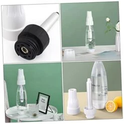 3 Pcs Sparkling Water Machine Soda Maker Machine For Home Bubble Maker Machine DIY Tools Fizzy Maker Carbonating Bottles Sparkling Water Starter Home Soda Water Maker White Manual -Wilton Shop 41wIyhTfwSL