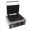 Commercial Waffle Donut Machine, 5 Holes Double Sided Heating Non Stick Donut Maker, 1550W 50-300℃ Stainless Steel Doughnut Machine For Professional Kitchen, Bakery, Dessert Shop -Wilton Shop 41wMiqcpnyL