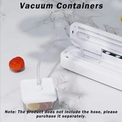 Vacuum Sealer Machine, 60 Kpa Food Saver Automatic Air Sealing System With Dry & Moist Fresh Modes For All Food Saving Needs, Compact Design 11 Inch With 10pcs Seal Bags Starter Kit (Black) -Wilton Shop 41wWhXJeluL