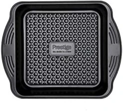 Prestige - Aerolift - Large Oven Tray - Non Stick - Cushion Base - Fridge Freezer And Dishwasher Safe - Carbon Steel - 44.5 X 29 X 5 Cm/10 X 14 Inch -Wilton Shop 41wZMO1VkCL. AC
