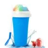 Slushie Maker Cup Squeeze Slushy - Magic Quick Frozen Smoothies Cups-Double Layer Silica Frappes Cup -Summer Cooler Homemade Milk Shake Ice Cream Maker Machine For Teens Adult And Family -Wilton Shop 41wlEdX6kUL