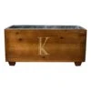 Personalized Wooden Wine Trough, Letter K -Wilton Shop 41wnq8pZASL