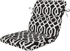 Outdoor/Indoor New Geo Black/White Oversized Lumbar Pillows, 24.5" X 16.5", 2 Count -Wilton Shop 41woSm5DqIL. AC