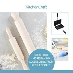 Kitchen Craft Non-stick Traditional Belgian Waffle Maker -Wilton Shop 41woxUgo5wL