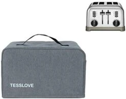 Toaster Dust Cover Compatible With Cuisinart 2 Slice Toaster, With 2 Pockets Hold Jam Spreader Knife & Toaster Tongs, Prevent From Water Dust And Fingerprint 11 Toaster Dust Cover Compatible With Cuisinart 2 Slice Toaster, With 2 Pockets Hold Jam Spreader Knife & Toaster Tongs, Prevent From Water Dust And Fingerprint -Wilton Shop 41wtjO1oAFL. AC