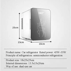 4L Mini Fridge,Portable Refrigerator,AC/DC Thermoelectric Cooler And Warmer For Breast Milk,Skincare,Foods,Cosmetic,Home And Car 15 4L Mini Fridge,Portable Refrigerator,AC/DC Thermoelectric Cooler And Warmer For Breast Milk,Skincare,Foods,Cosmetic,Home And Car -Wilton Shop 41wv997X1UL