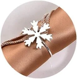 Snowflake Napkin Rings Set Of 12 Summer Wedding Valentines Day Easter Rhinestone Dinners Parties Supply Decor Silver (Silver Rhinestone) -Wilton Shop 41xRxzeU01L. AC 1
