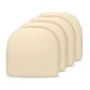Chair Cushions For Dining Chairs 4 Pack Kitchen Room Pads Seat Cushions Indoor Non Slip U Shaped 17 X 16 Inch White Beige 2 Chair Cushions For Dining Chairs 4 Pack Kitchen Room Pads Seat Cushions Indoor Non Slip U Shaped 17 X 16 Inch White Beige -Wilton Shop 41xjm0wT0BL