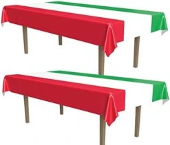 Irish Tablecover (green, White, Orange) Party Accessory (1 Count) (1/Pkg) -Wilton Shop 41xmTYXaG2L. AC