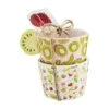 Fruity Floral Kiwi Ramekin Set; Ramekin 2" X 3" Dia | Toothpick 3 1/4" Green 2 Fruity Floral Kiwi Ramekin Set; Ramekin 2" X 3" Dia | Toothpick 3 1/4" Green -Wilton Shop 41xssnCZJNL