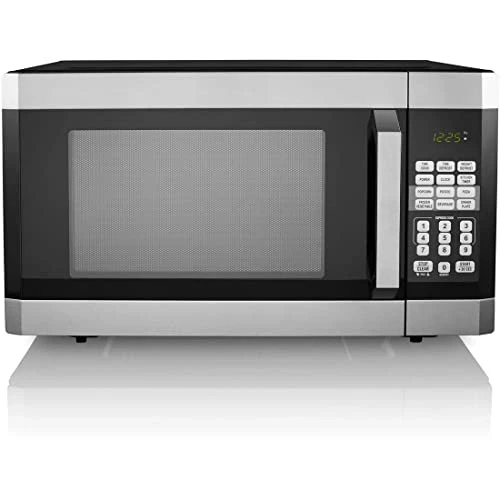 1.6 Cubic Feet 1100-Watt Countertop Digital Microwave Oven, Child Lock, LED Display, Stainless Steel Finish 3 1.6 Cubic Feet 1100-Watt Countertop Digital Microwave Oven, Child Lock, LED Display, Stainless Steel Finish