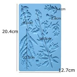 NKII New Baking Tools Herbs And Plants Leaves Cake Silicone Molds Cake Decoration Accessories (Color : YX1460) 7 NKII New Baking Tools Herbs And Plants Leaves Cake Silicone Molds Cake Decoration Accessories (Color : YX1460) -Wilton Shop 41y03PJewVL