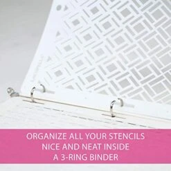 Acupella Cake Stencil - Seamless Delicate Pattern For Decorating Tall Double Barrel Cake To Use With Buttercream, Royal Icing, Ganache, Paint, Airbrush (Deidra) 18 Acupella Cake Stencil - Seamless Delicate Pattern For Decorating Tall Double Barrel Cake To Use With Buttercream, Royal Icing, Ganache, Paint, Airbrush (Deidra) -Wilton Shop 41y6vBPAxFL