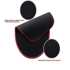 Mixer Slider Mat | JHXTZ Kitchen Appliance Rubber Mats Sliders Fit For Tilt Head 6-8 Quart And Classic Series(Red Edge) -Wilton Shop 41yGn375PxL