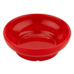 .E.T. SD-05-R Melamine Salsa / Queso Ramekin Dish, 5 Ounce, Cobalt Red (Set Of 12)