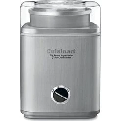 Cuisinart ICE-30BCP1 Pure Indulgence 2 Quart Frozen Yogurt-Sorbet & Ice Cream Maker Bundle With 1 YR CPS Enhanced Protection Pack