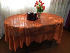 Thanksgiving Decoration Fall Table Runner Decor Table Cloth Fireplace Scarf Rectangle Lace Cover Maple Leaf Pumpkin Tablecloth For Autumn Harvest Festive Party Seasonal Decor, 60 X 84 Inch -Wilton Shop 41yoP289HIL