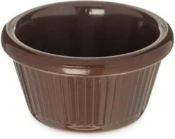 27969 Melamine Fluted Ramekin, 2 Oz. Capacity, Melamine, Chocolate (Case Of 48) -Wilton Shop 41yuqA3BaJL. AC