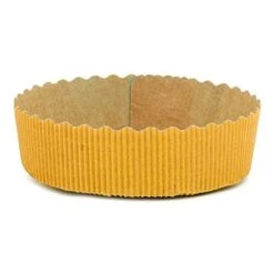 Tortina Tart Mold Use It For Your Chocolate Cakes Or Jelly Tarts! Apple Pie, Cherry Pie, Any Kind Of Pies, Yellow - 4" X 1.3" - Set Of 25